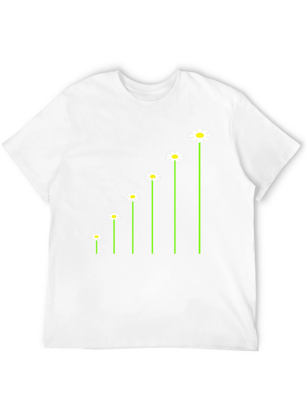 Daisy Ascent Tee - Black Casual Graphic T-Shirt