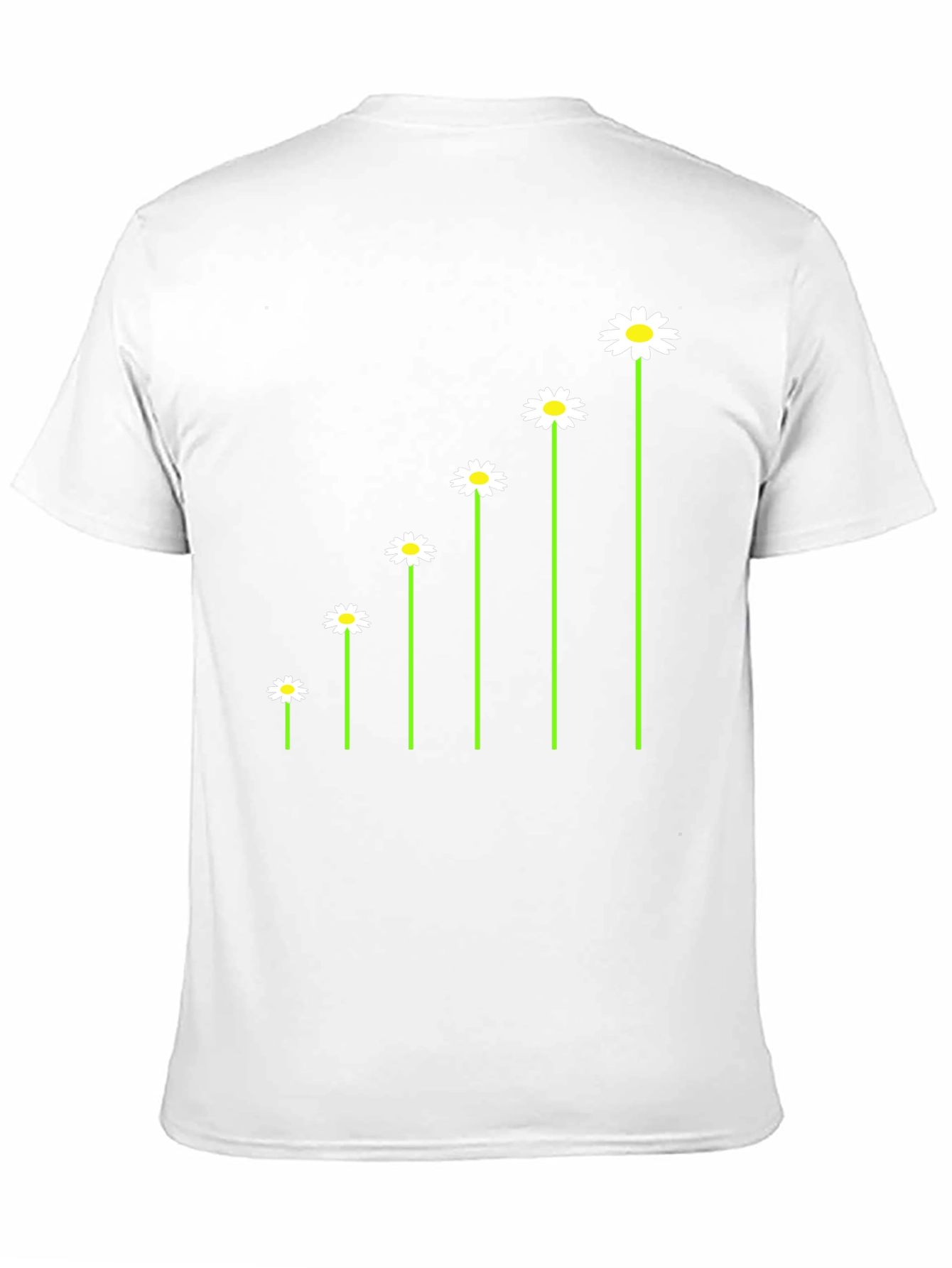 Daisy Ascent Tee - Black Casual Graphic T-Shirt