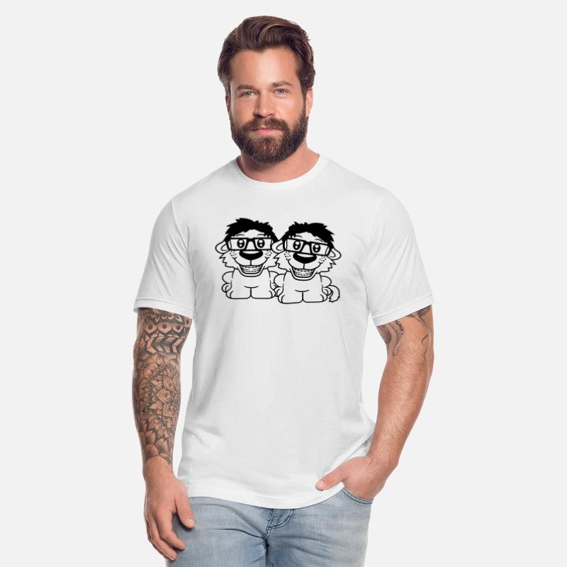 2 Dog Nerds Horn-Rimmed Glasses Geek Braces Smart