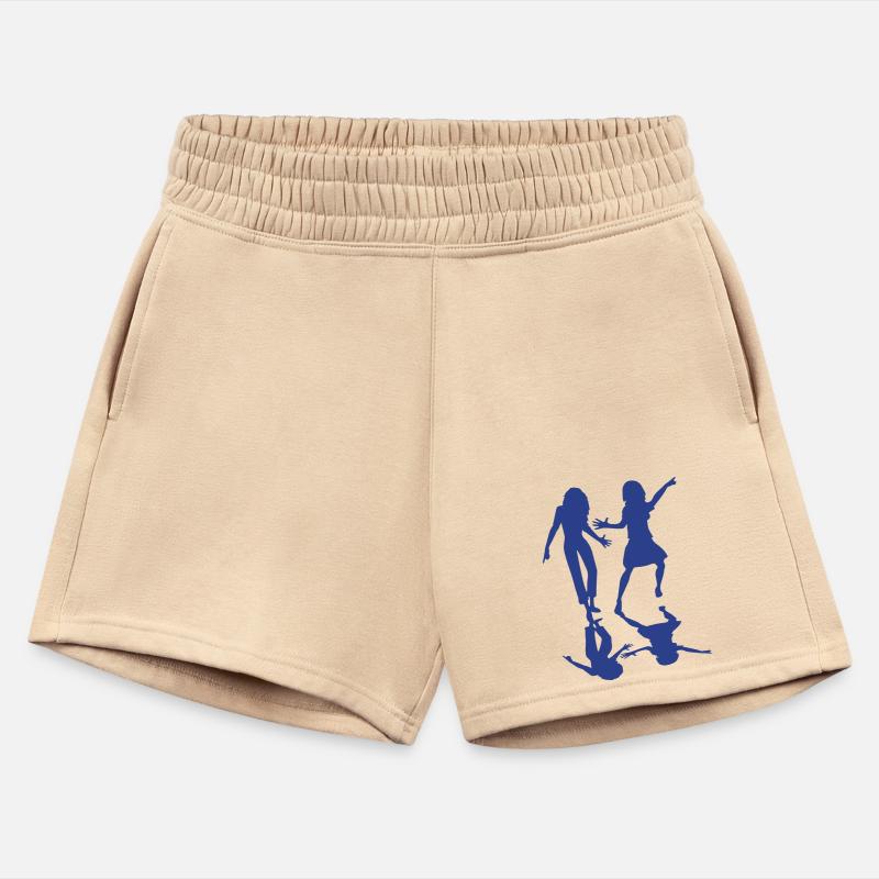 2 Party Women Couple Two Dance Friends Silhouette