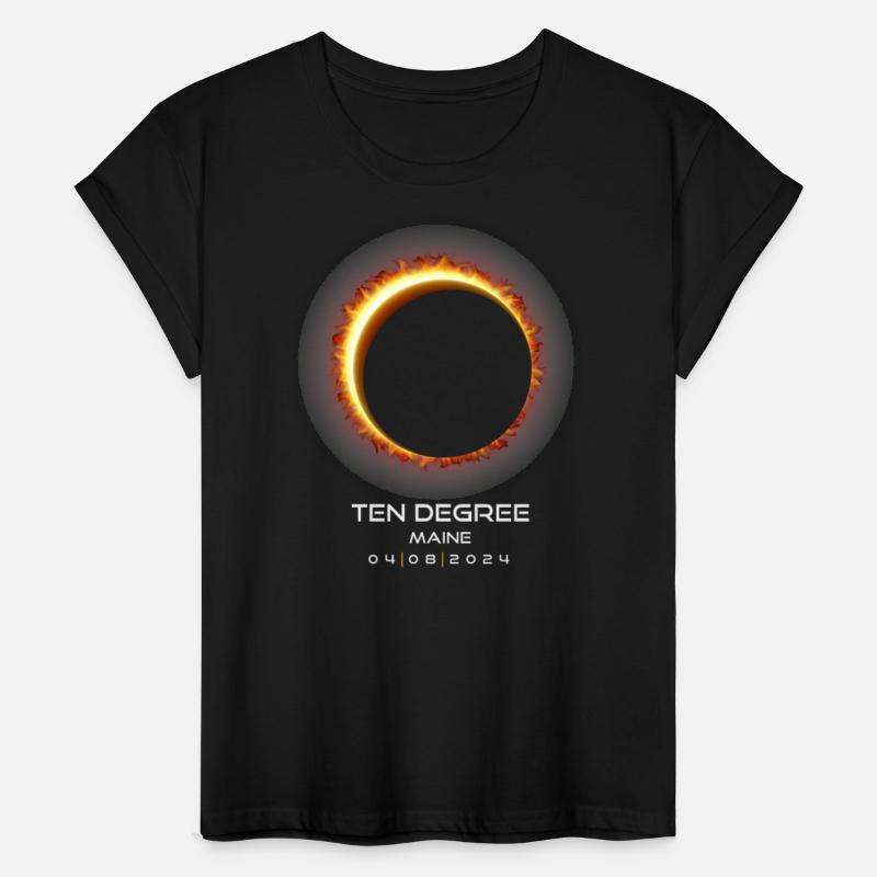 2024 Ten Degree Maine Eclipse Memento Souvenir