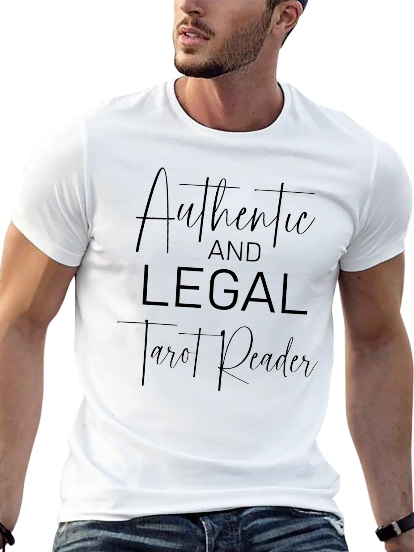 Authentic & Legal Tarot Reader T-Shirt