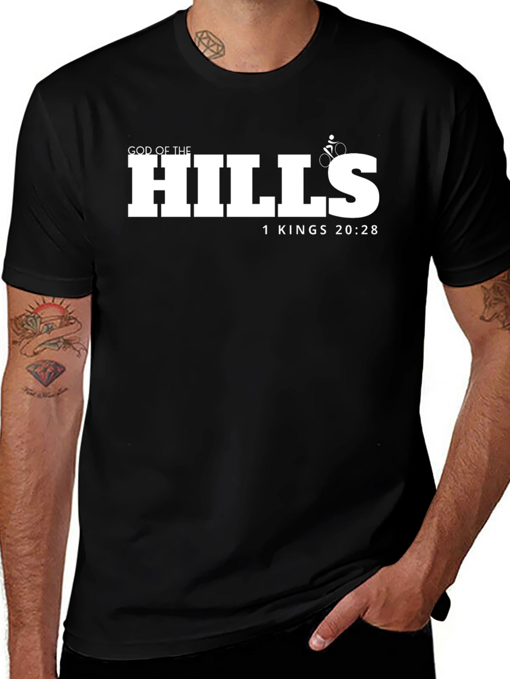 God of the Hills Cycling T-Shirt