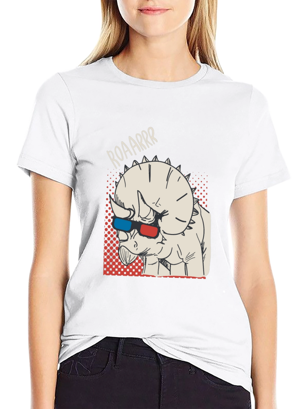 3D Dinosaur T-Shirt - Funny Dino Roar Tee
