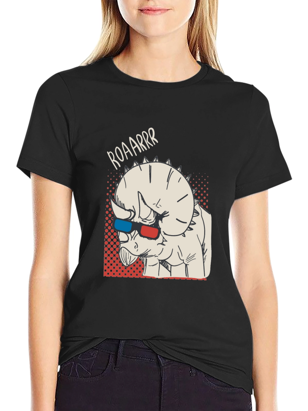 3D Dinosaur T-Shirt - Funny Dino Roar Tee