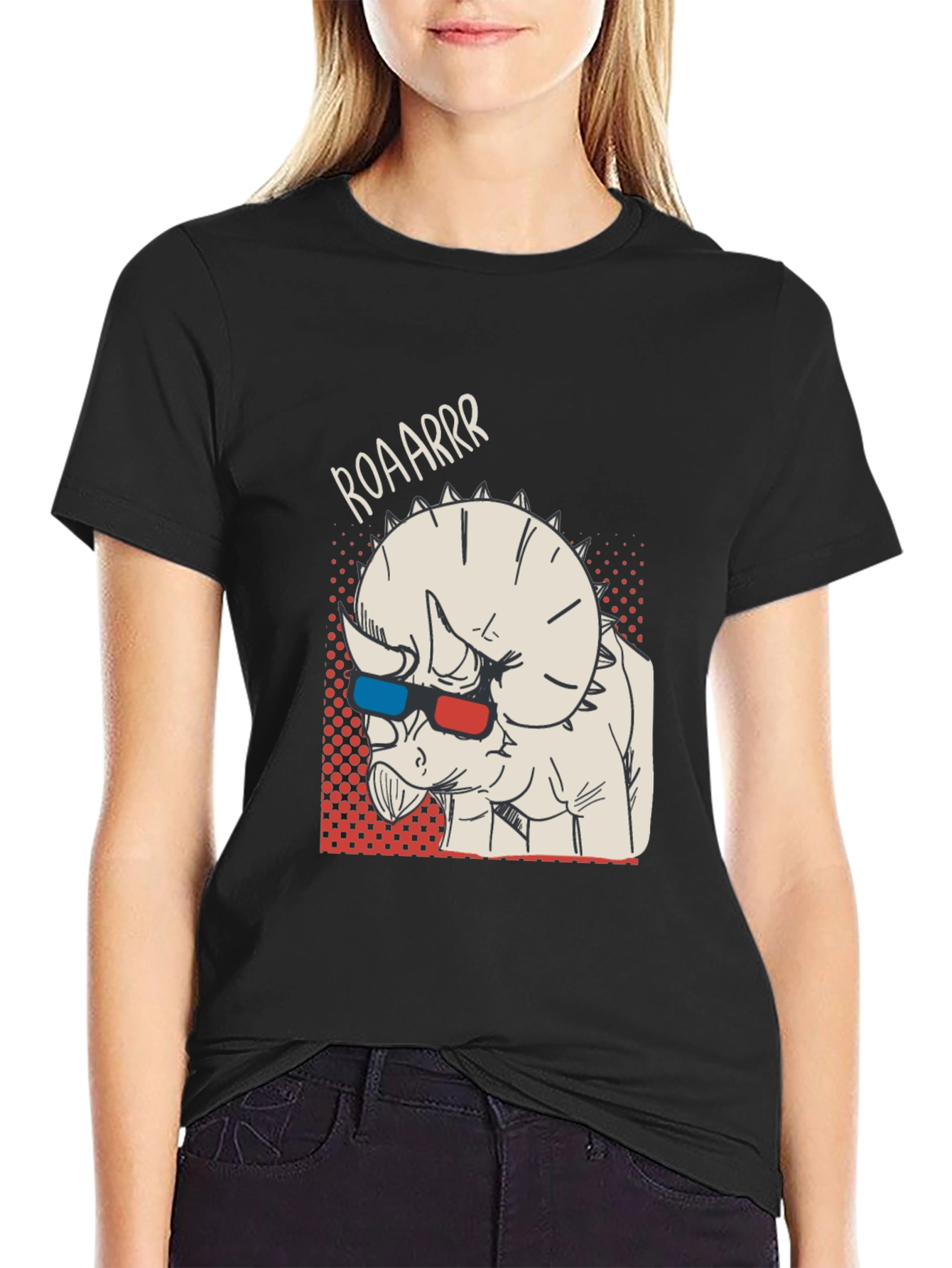 3D Dinosaur T-Shirt - Funny Dino Roar Tee