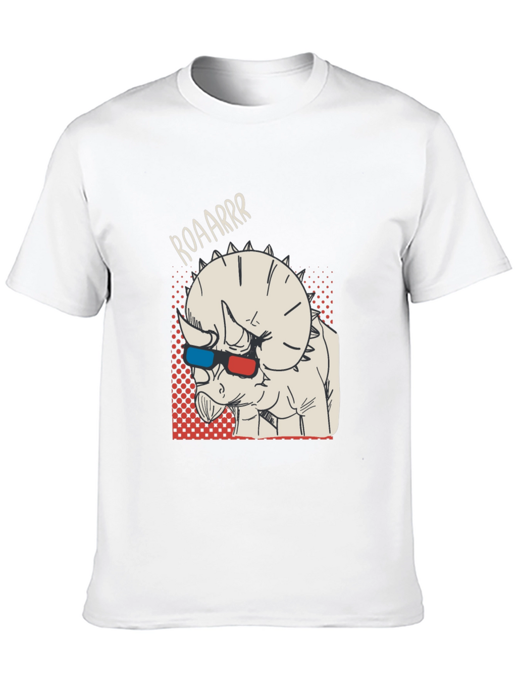 3D Dinosaur T-Shirt - Funny Dino Roar Tee