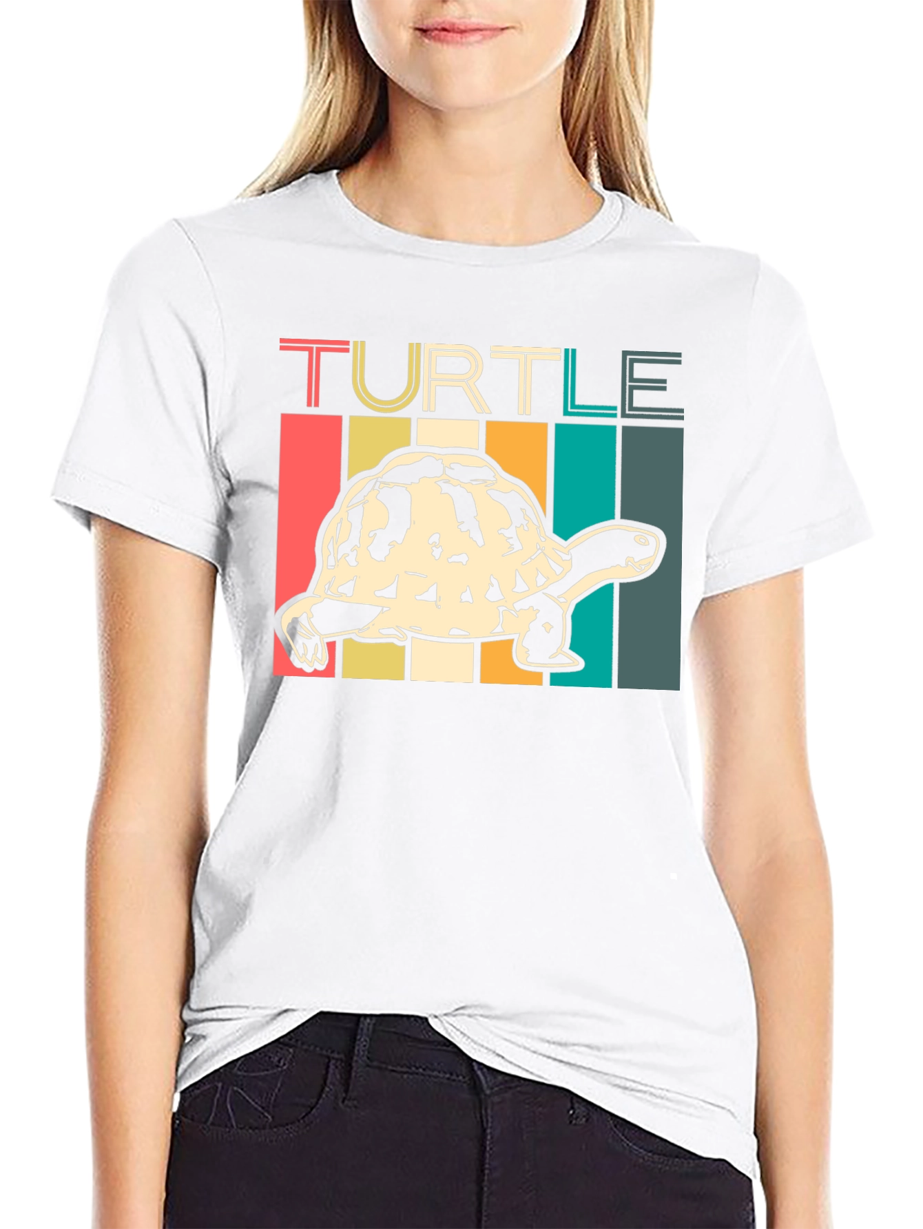 Retro Turtle Graphic Tee - Unisex
