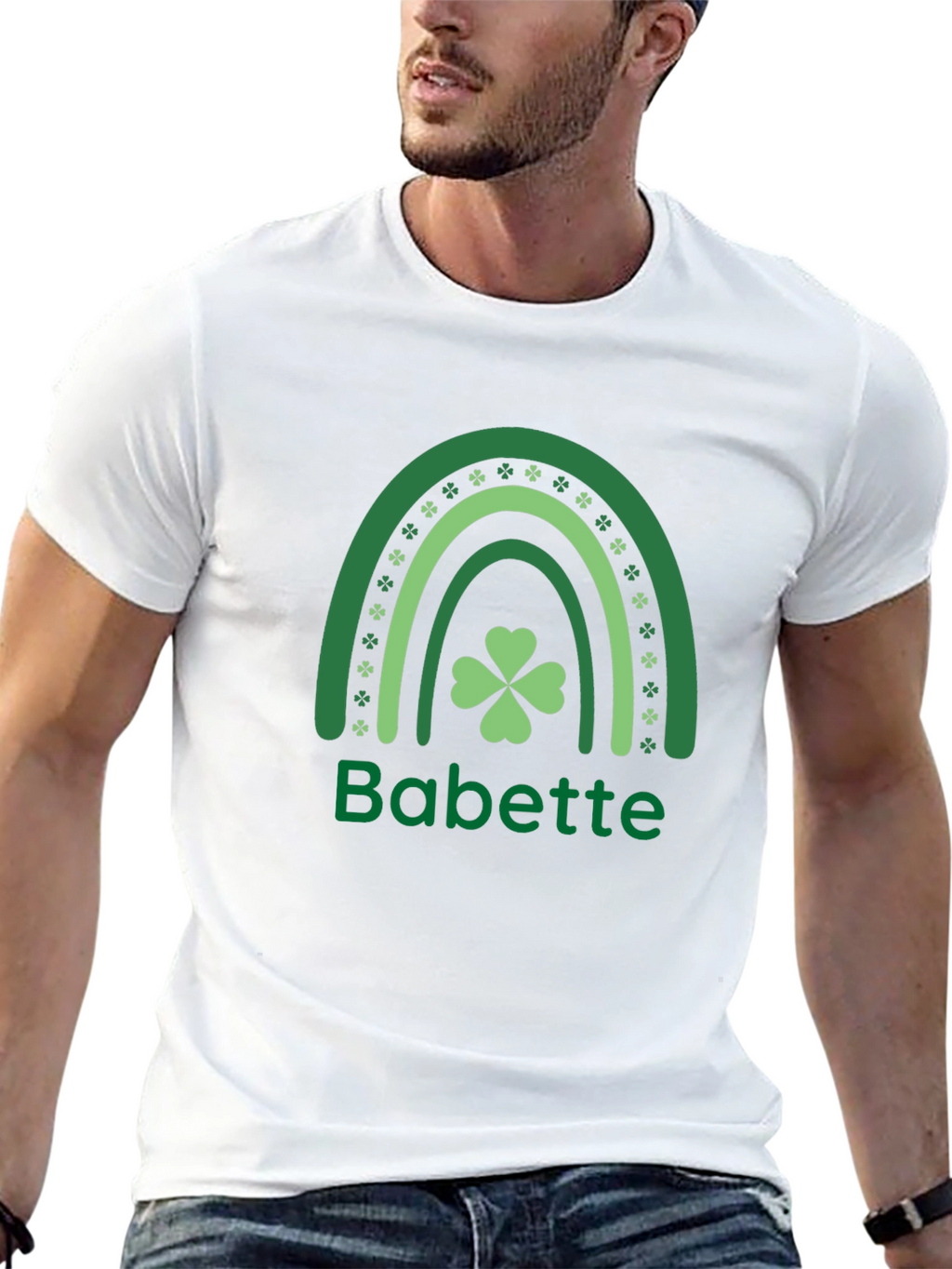 Babette Shamrock Rainbow T-Shirt - St. Patricks Day