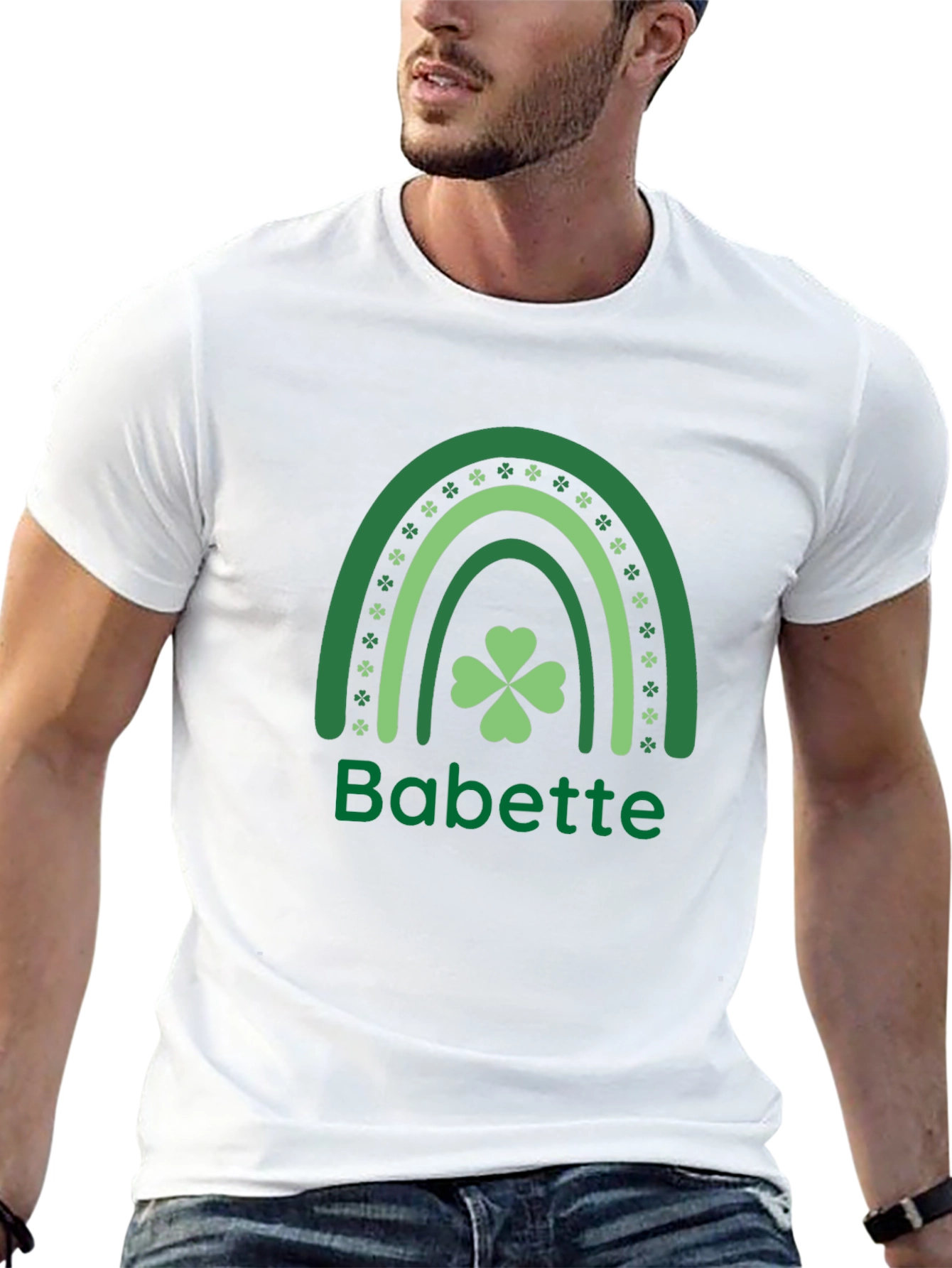Babette Shamrock Rainbow T-Shirt - St. Patricks Day