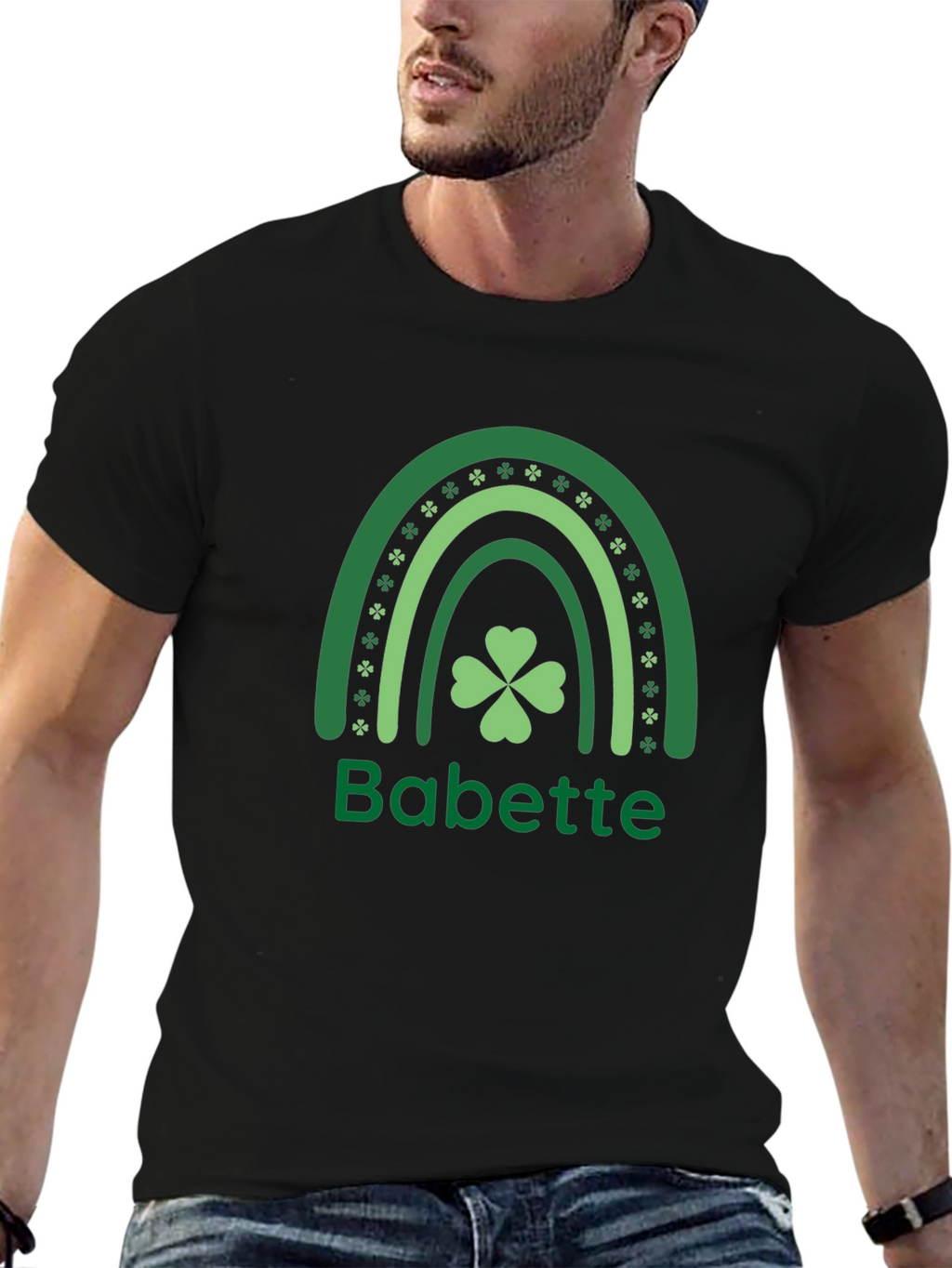 Babette Shamrock Rainbow T-Shirt - St. Patricks Day