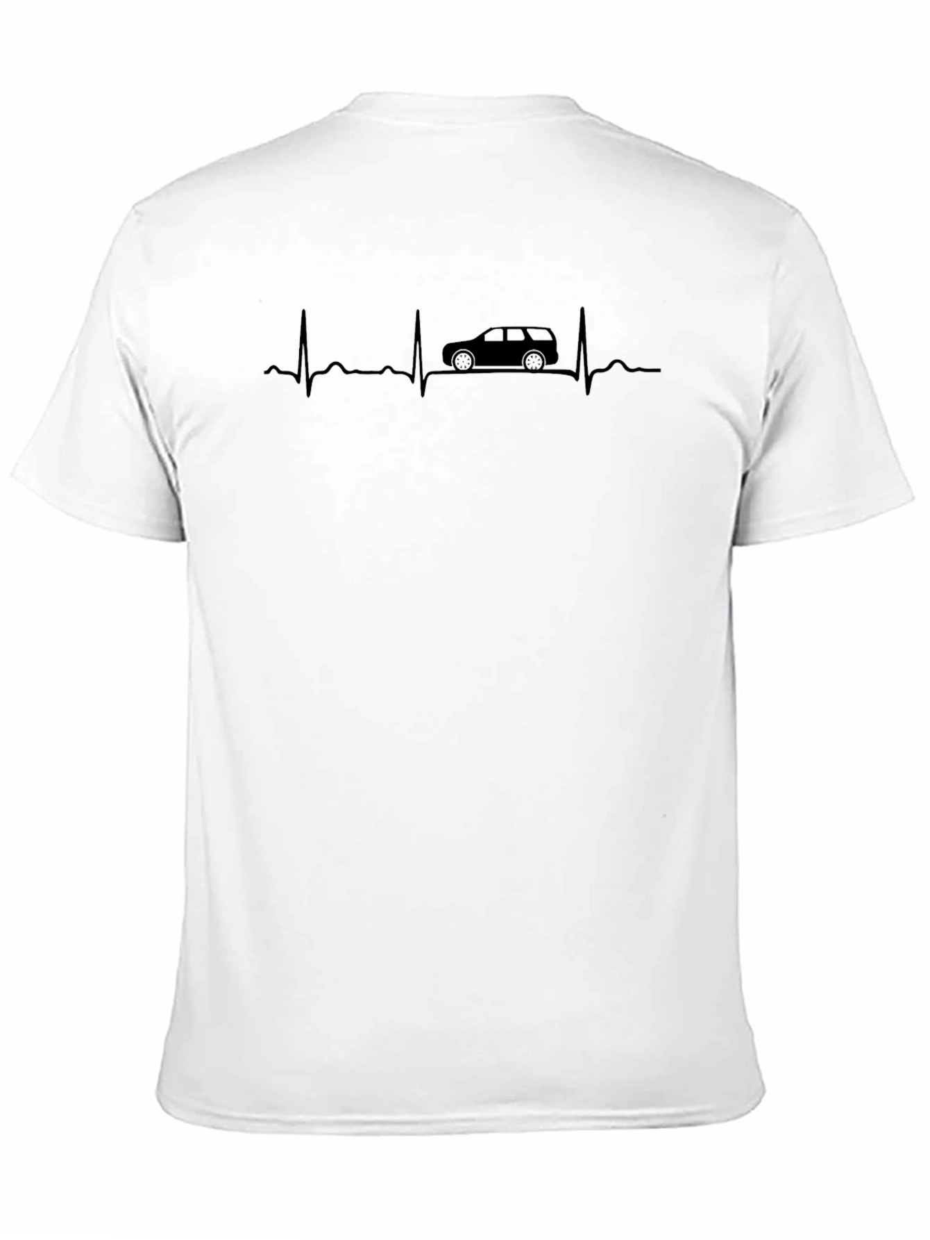 SUV Heartbeat T-Shirt -  Car Lover Tee