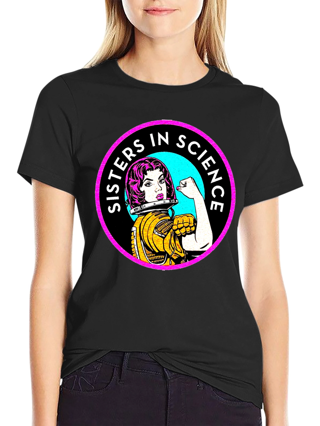 Sisters In Science T-Shirt - Women Empowerment Tee