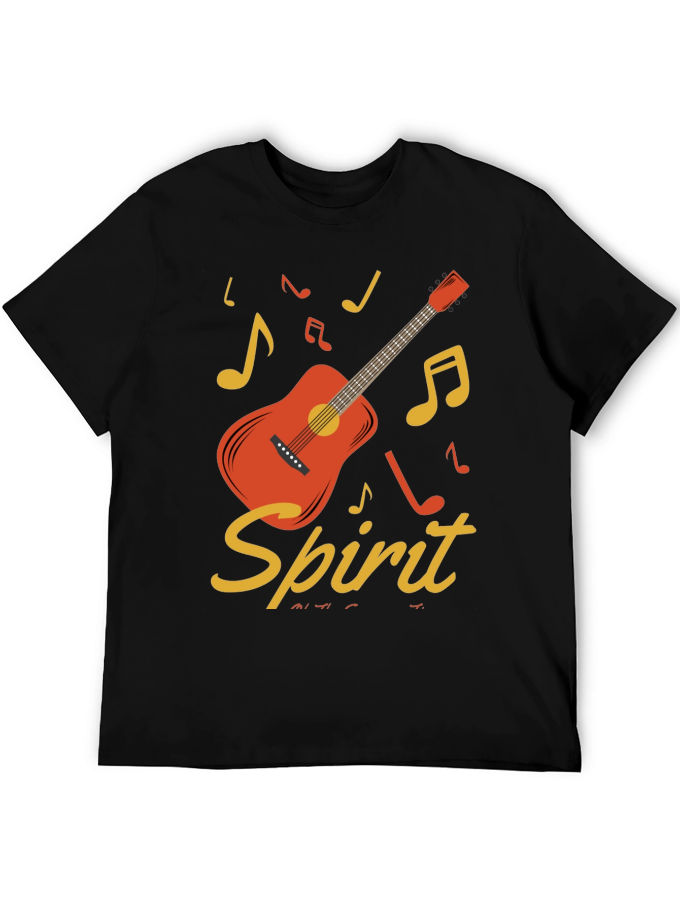 Acoustic Guitar Spirit Graphic Tee