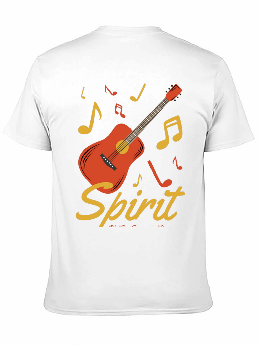 Acoustic Guitar Spirit Graphic Tee