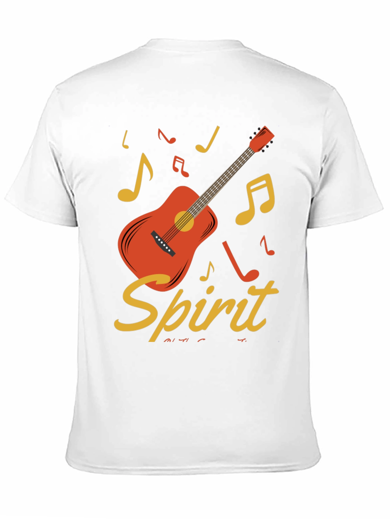 Acoustic Guitar Spirit Graphic Tee