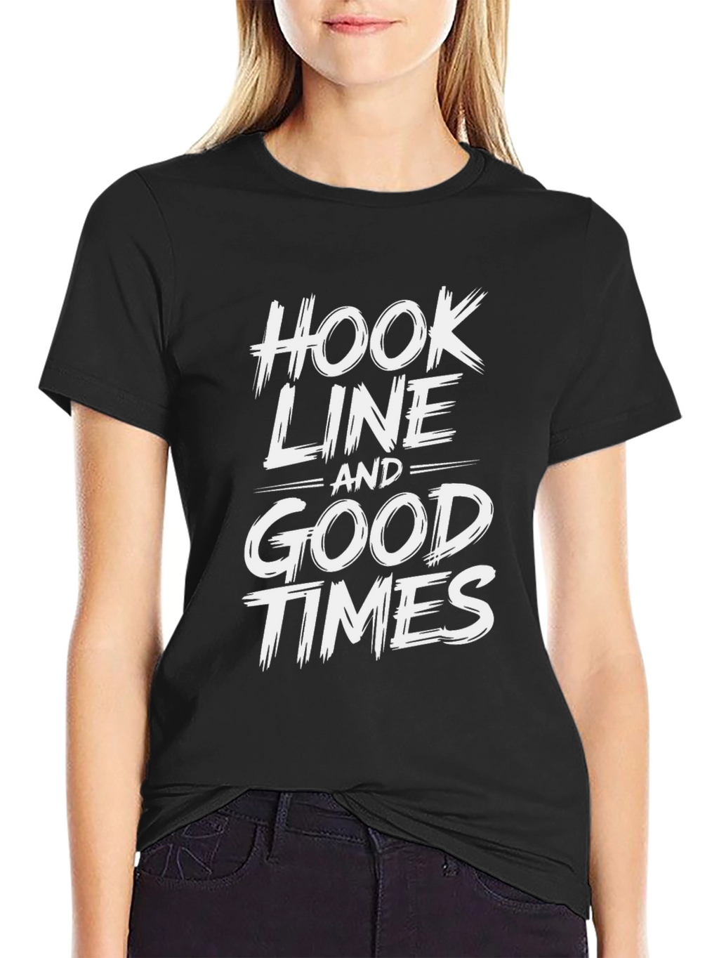 Hook Line and Good Times Fishing Graphic Tee