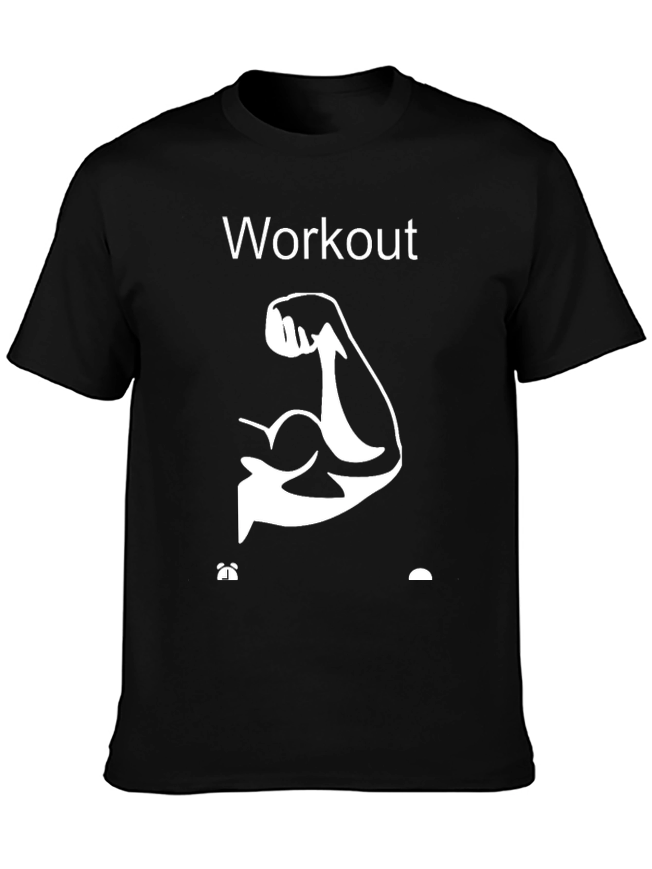 Workout Muscle Graphic Tee