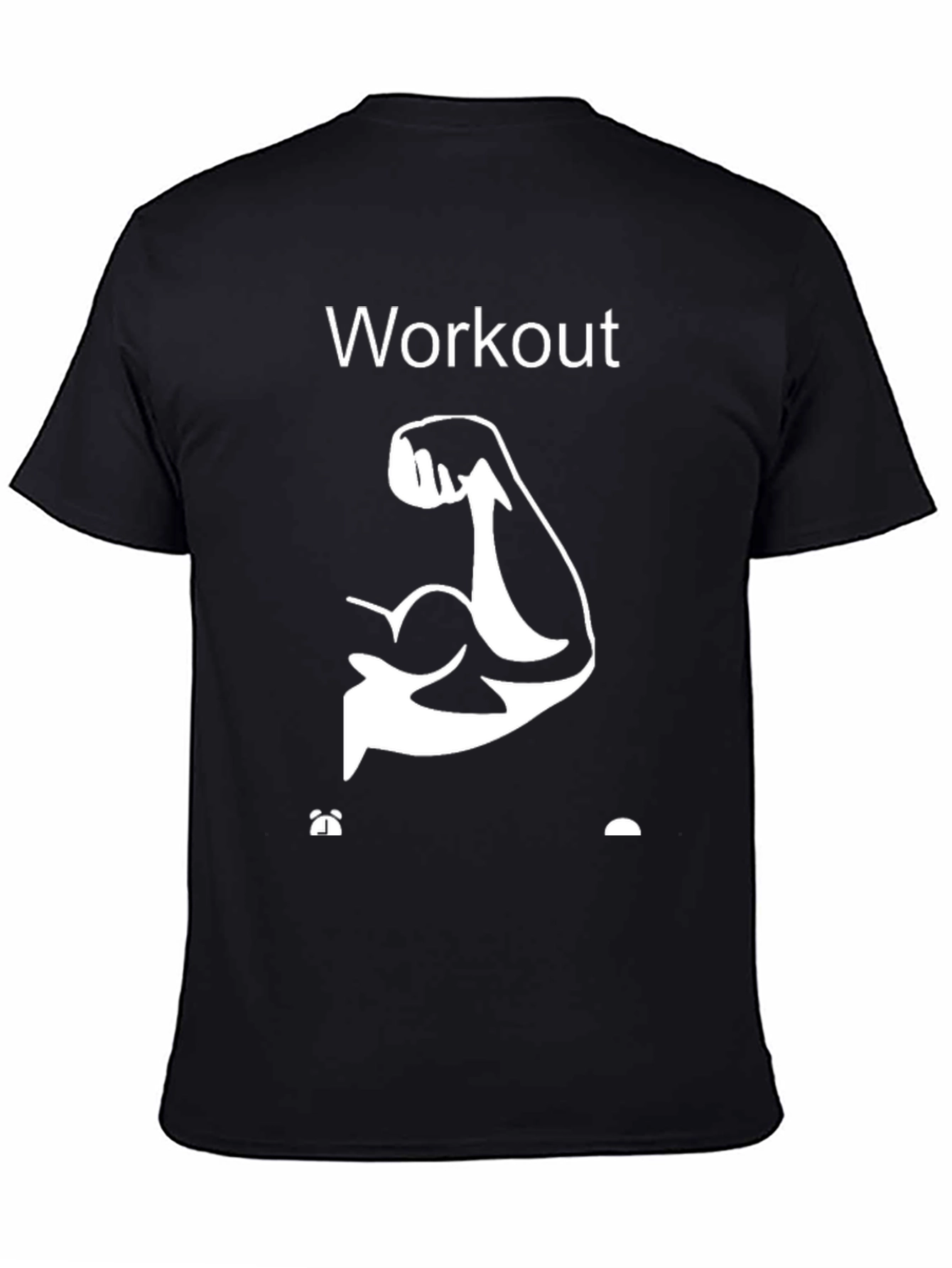 Workout Muscle Graphic Tee