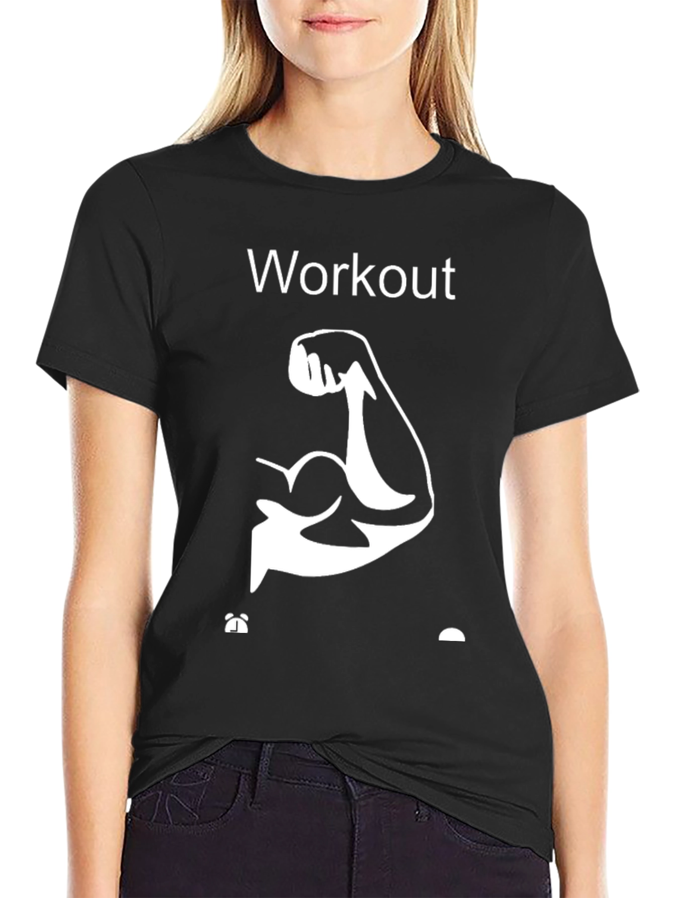 Workout Muscle Graphic Tee
