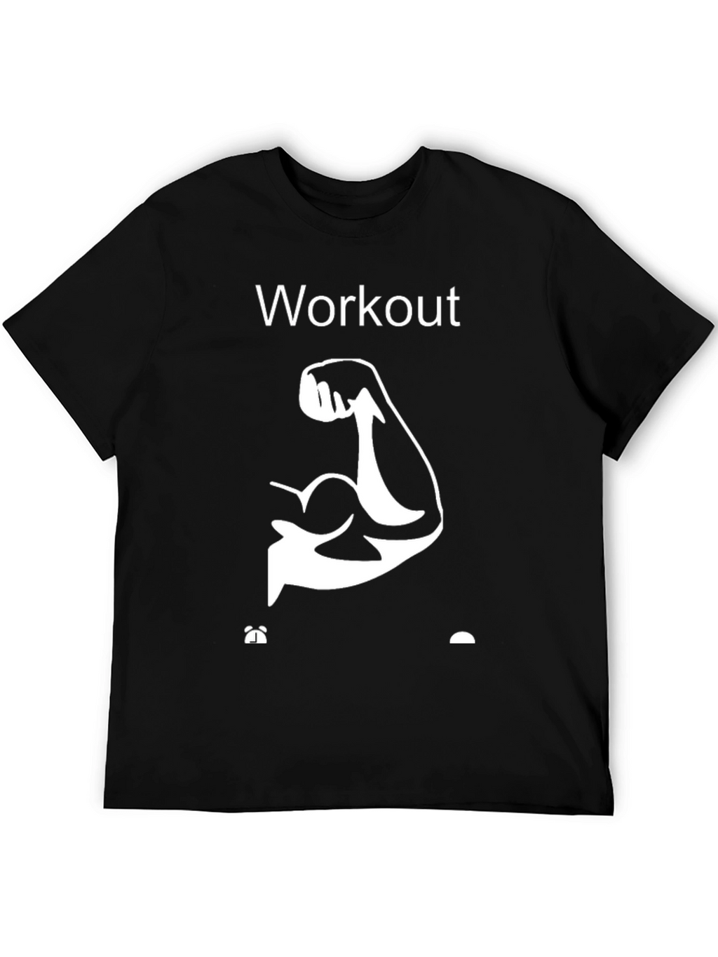 Workout Muscle Graphic Tee