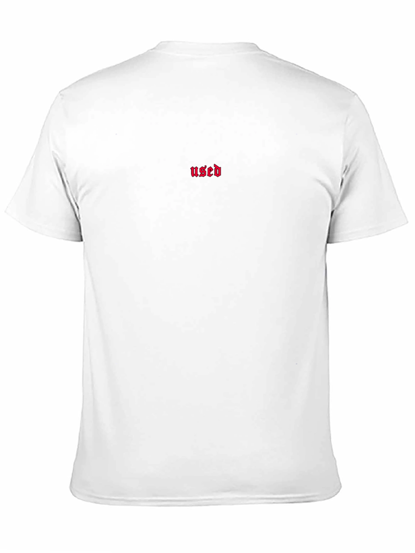 Black Used Graphic Tee - Minimalist Streetwear