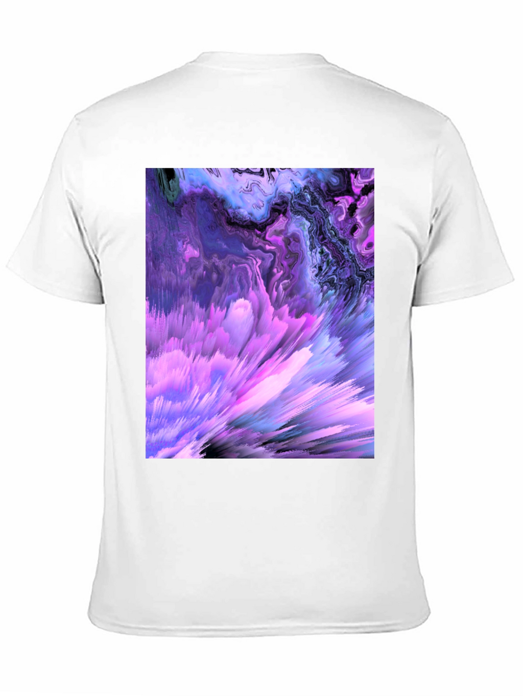 Abstract Art Black T-Shirt - Unique Design