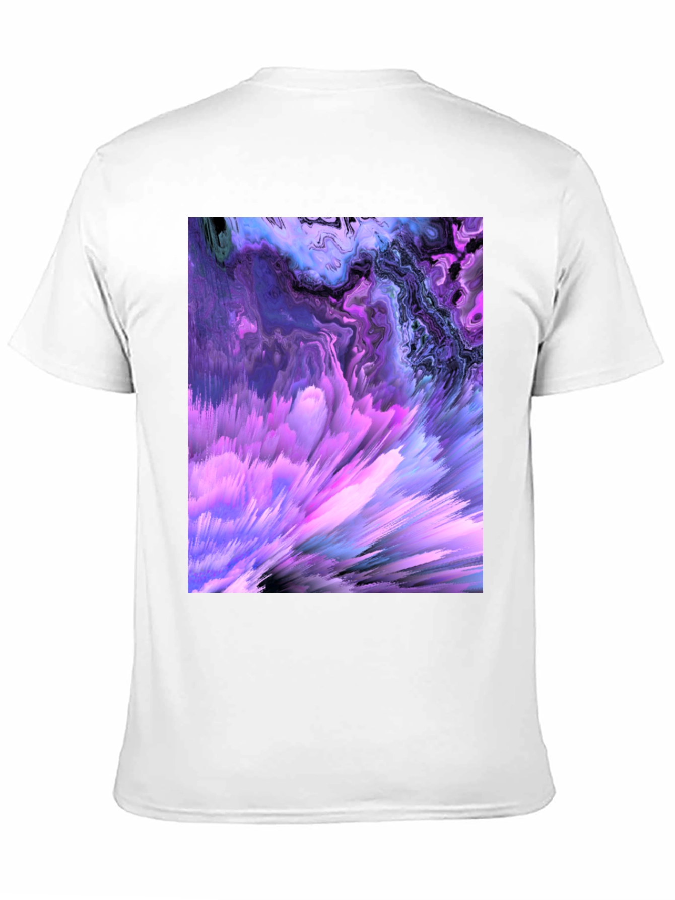 Abstract Art Black T-Shirt - Unique Design