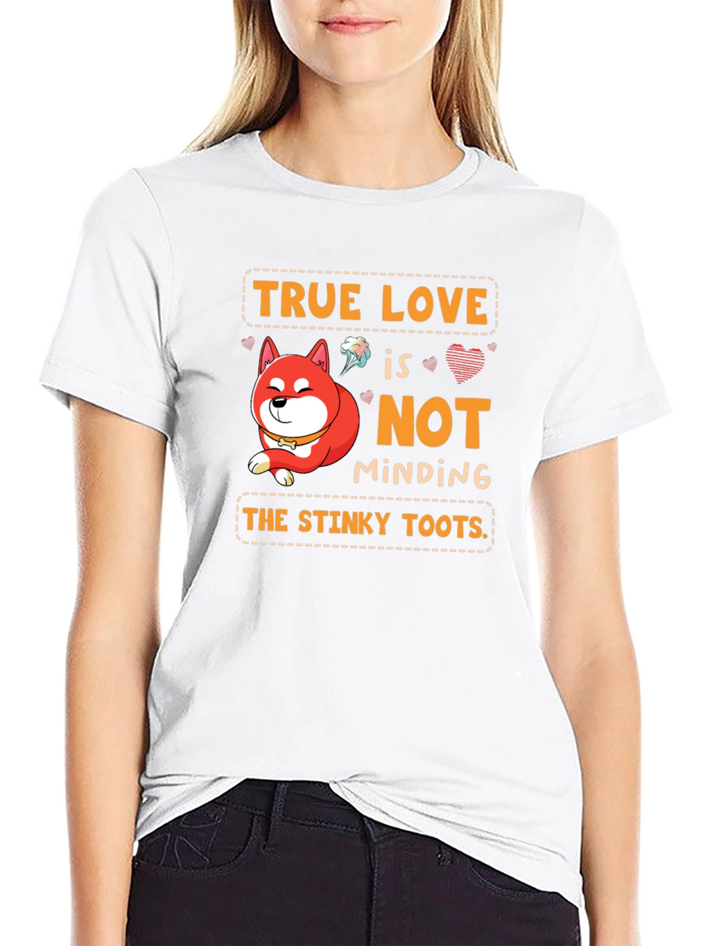 True Love Shiba Inu Graphic T-Shirt