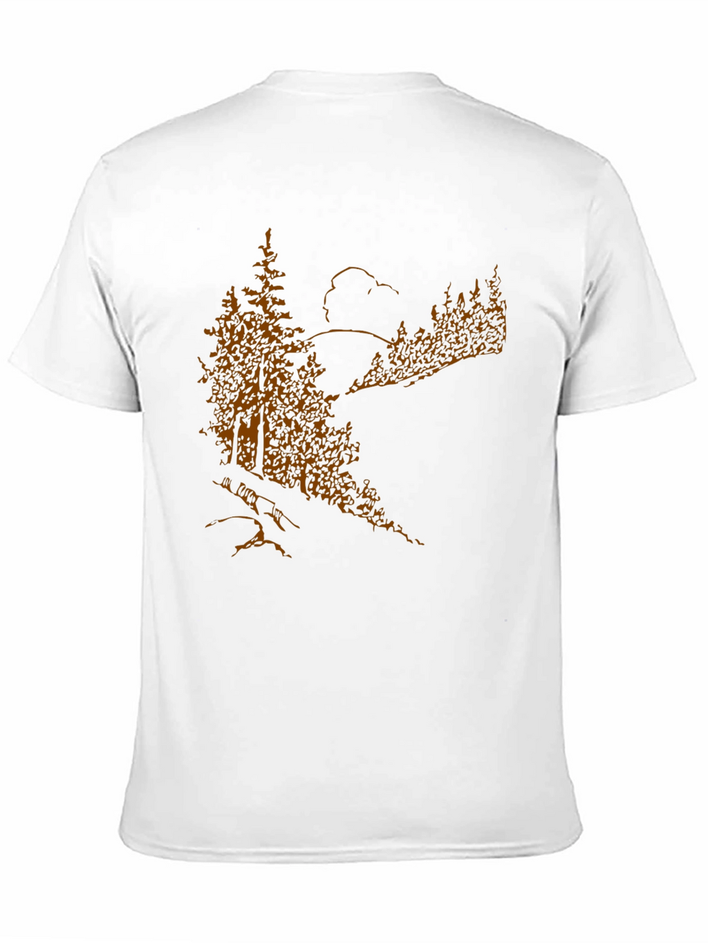 Mountain Graphic Tee - Black