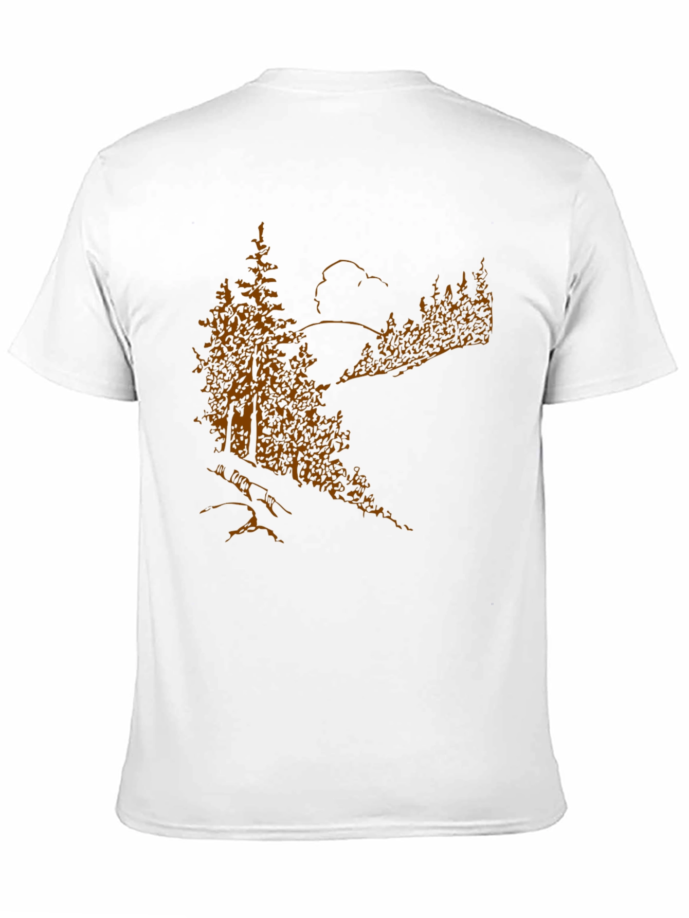 Mountain Graphic Tee - Black