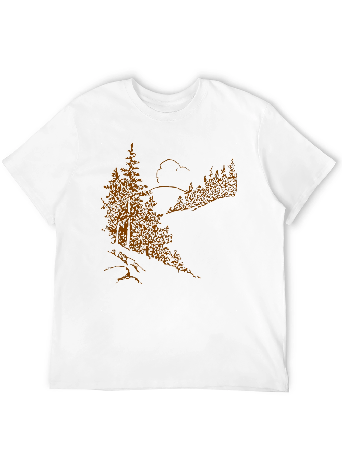 Mountain Graphic Tee - Black