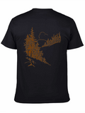 Mountain Graphic Tee - Black
