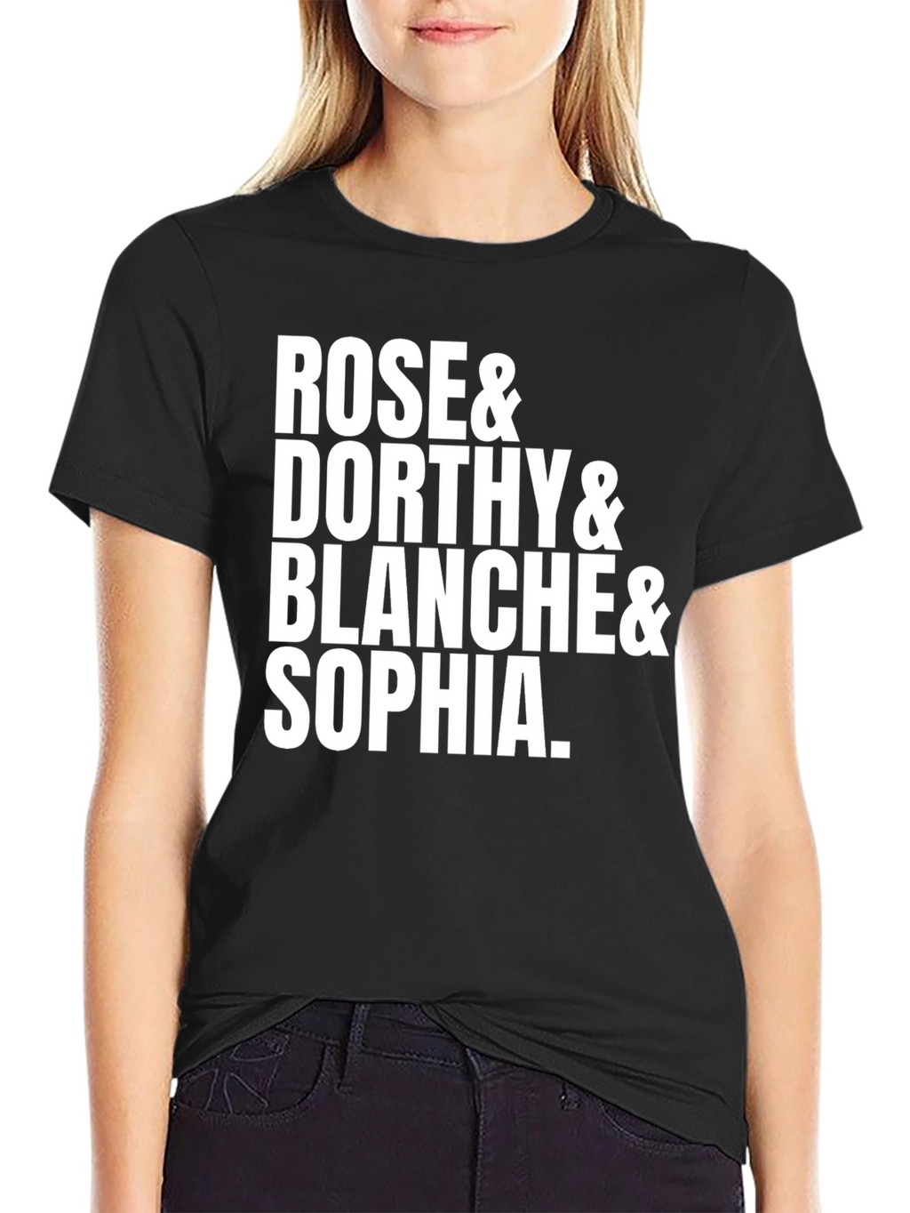 Golden Girls T-Shirt - Rose Dorothy Blanche Sophia