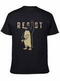 Resist Penguin Graphic T-Shirt