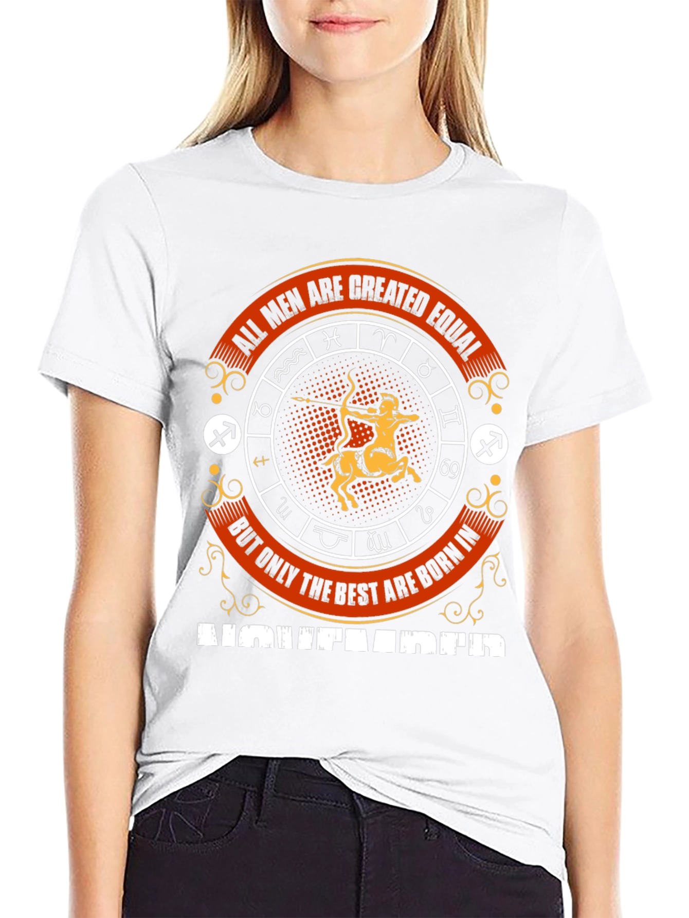 November Zodiac Graphic T-Shirt
