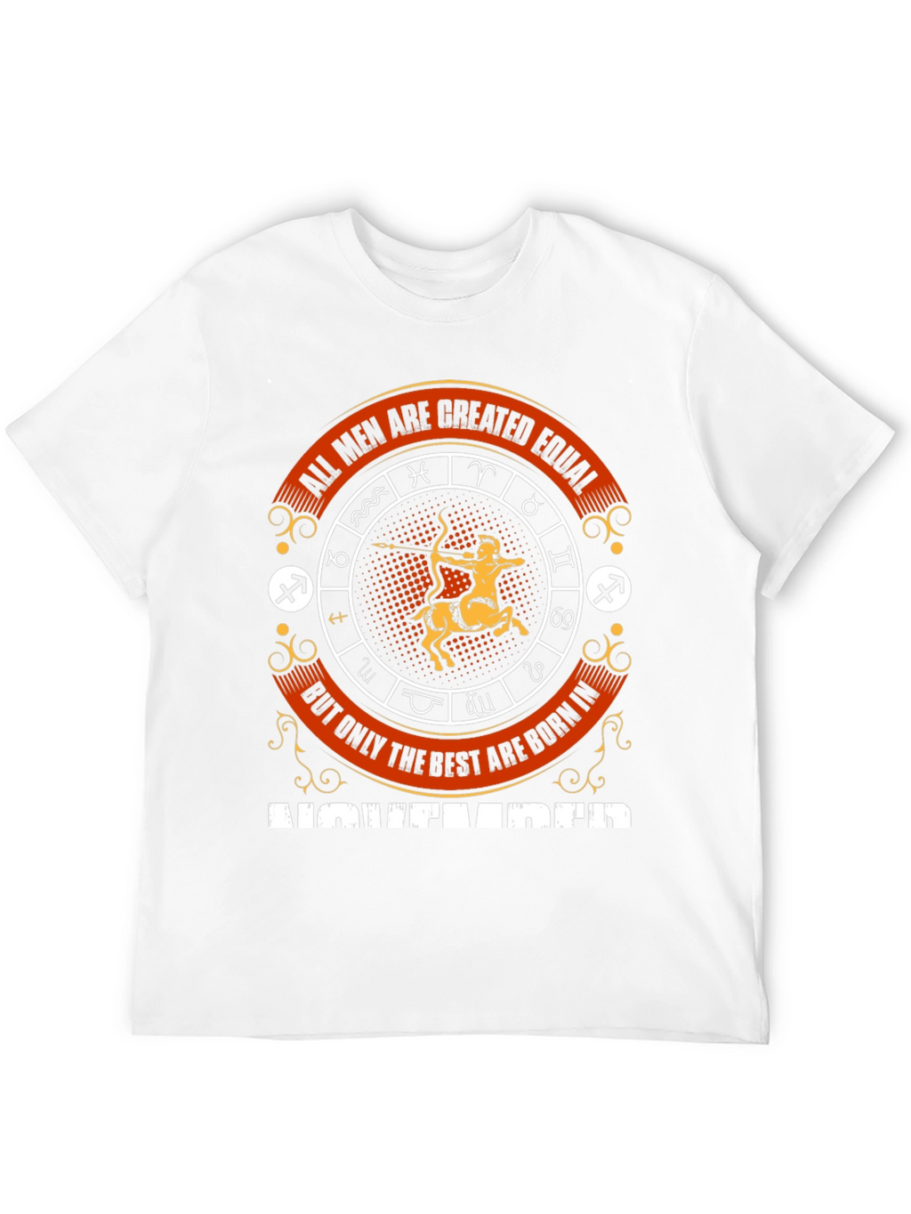 November Zodiac Graphic T-Shirt
