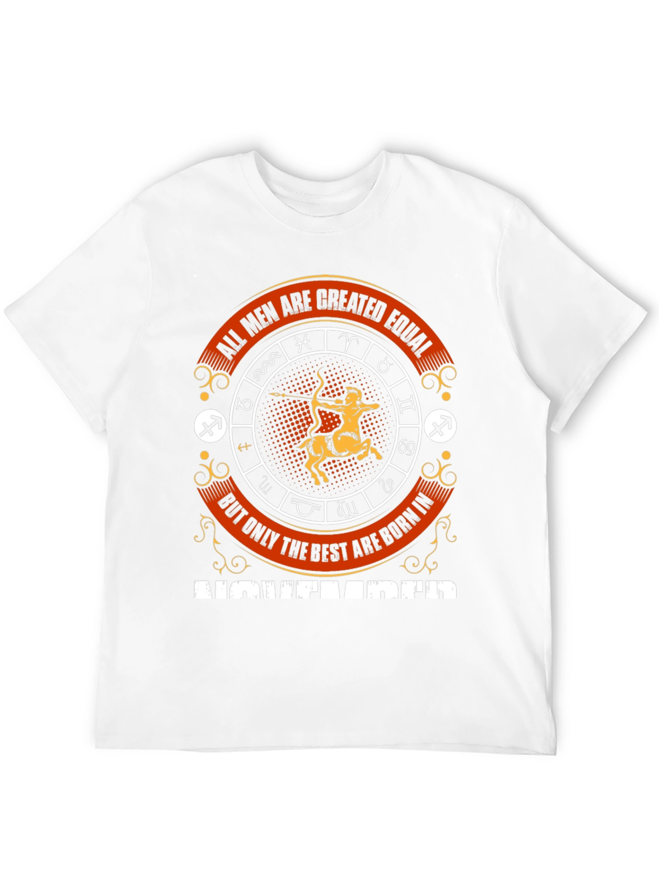 November Zodiac Graphic T-Shirt
