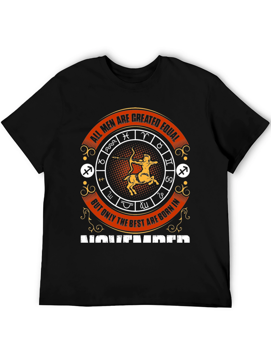 November Zodiac Graphic T-Shirt