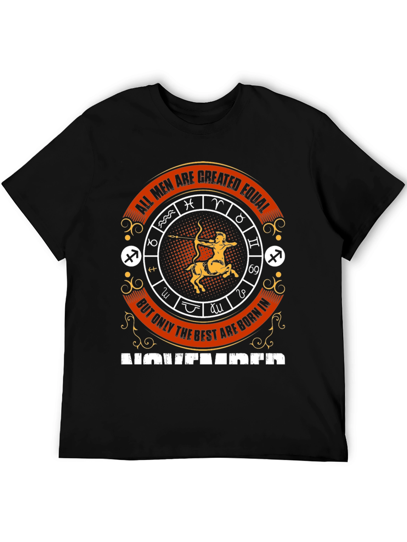 November Zodiac Graphic T-Shirt