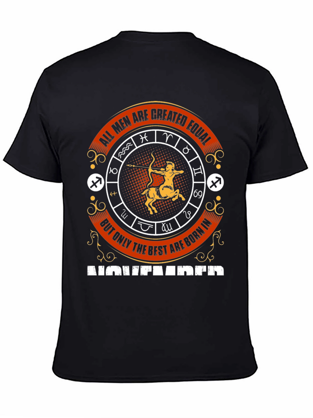 November Zodiac Graphic T-Shirt