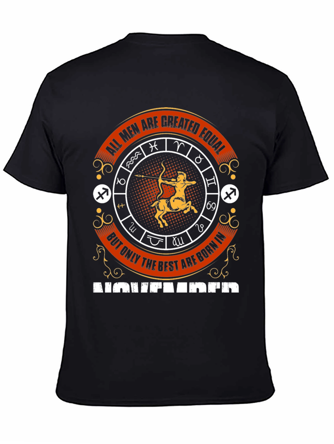 November Zodiac Graphic T-Shirt