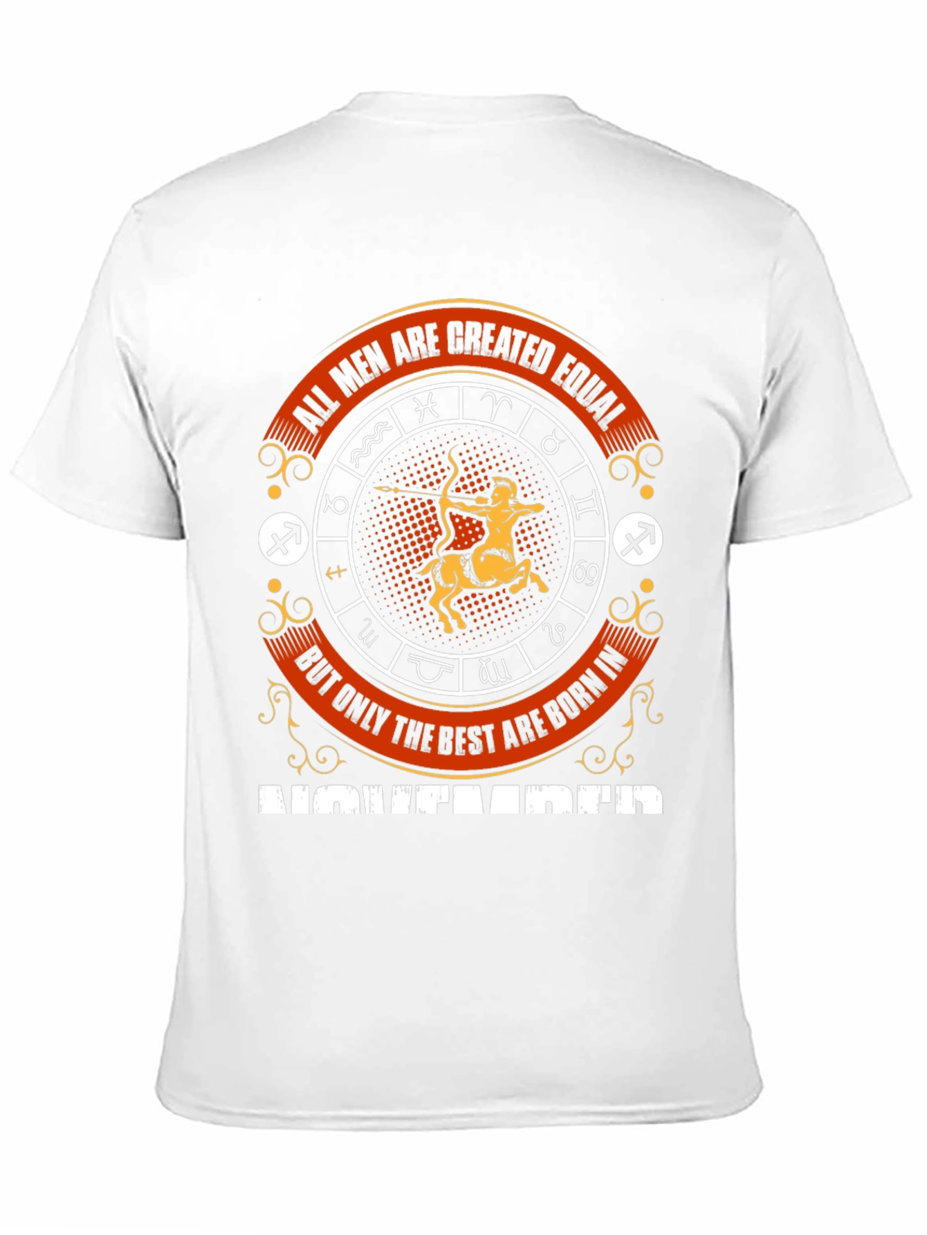 November Zodiac Graphic T-Shirt