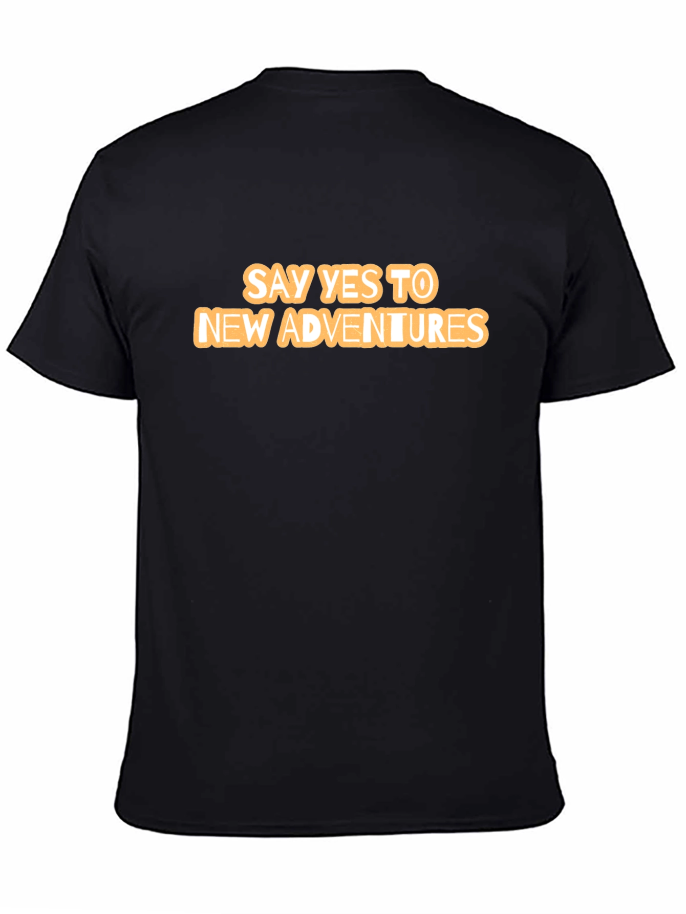 Adventure Awaits: Black T-Shirt