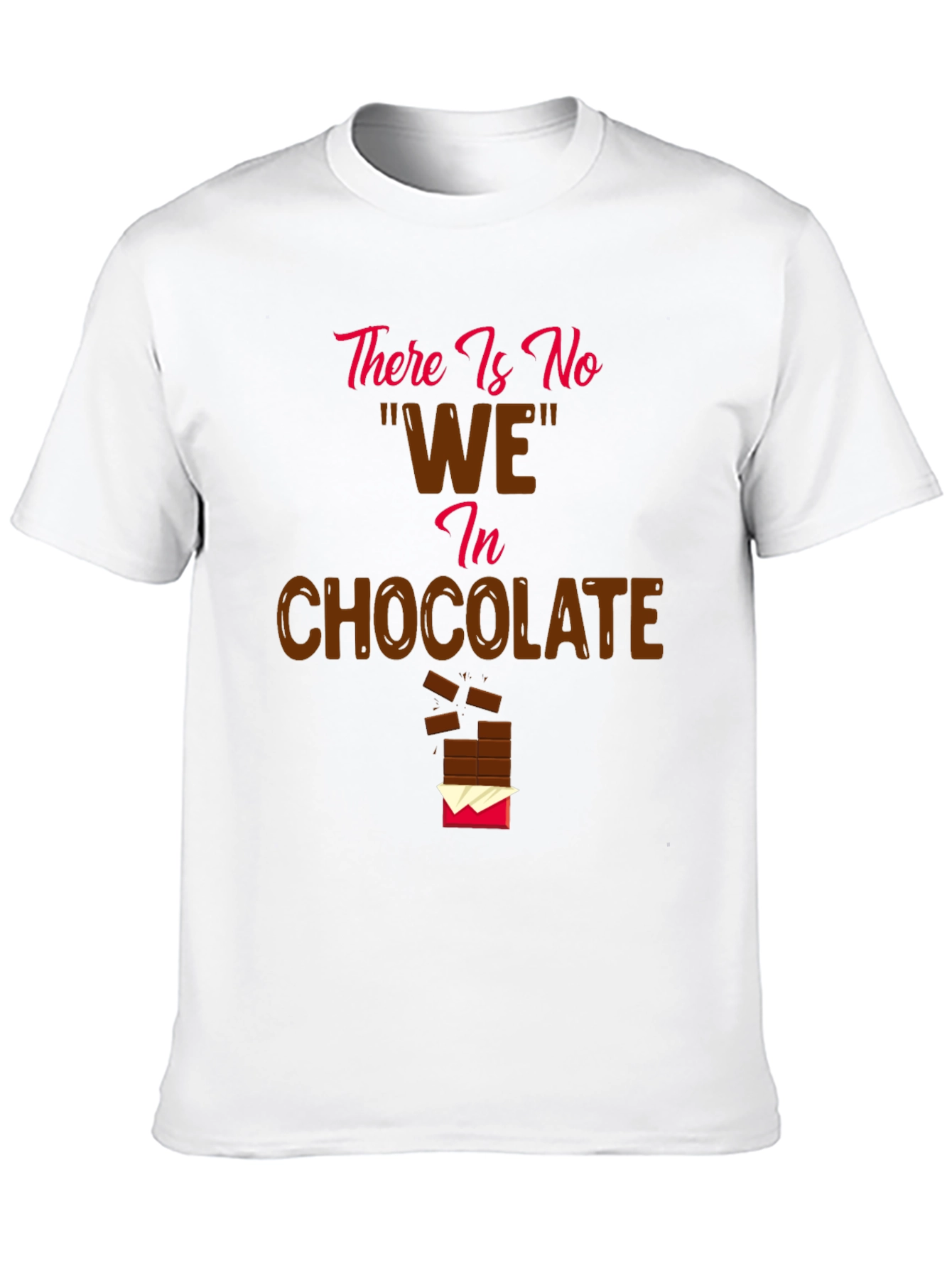 Funny Chocolate Lover Graphic T-Shirt