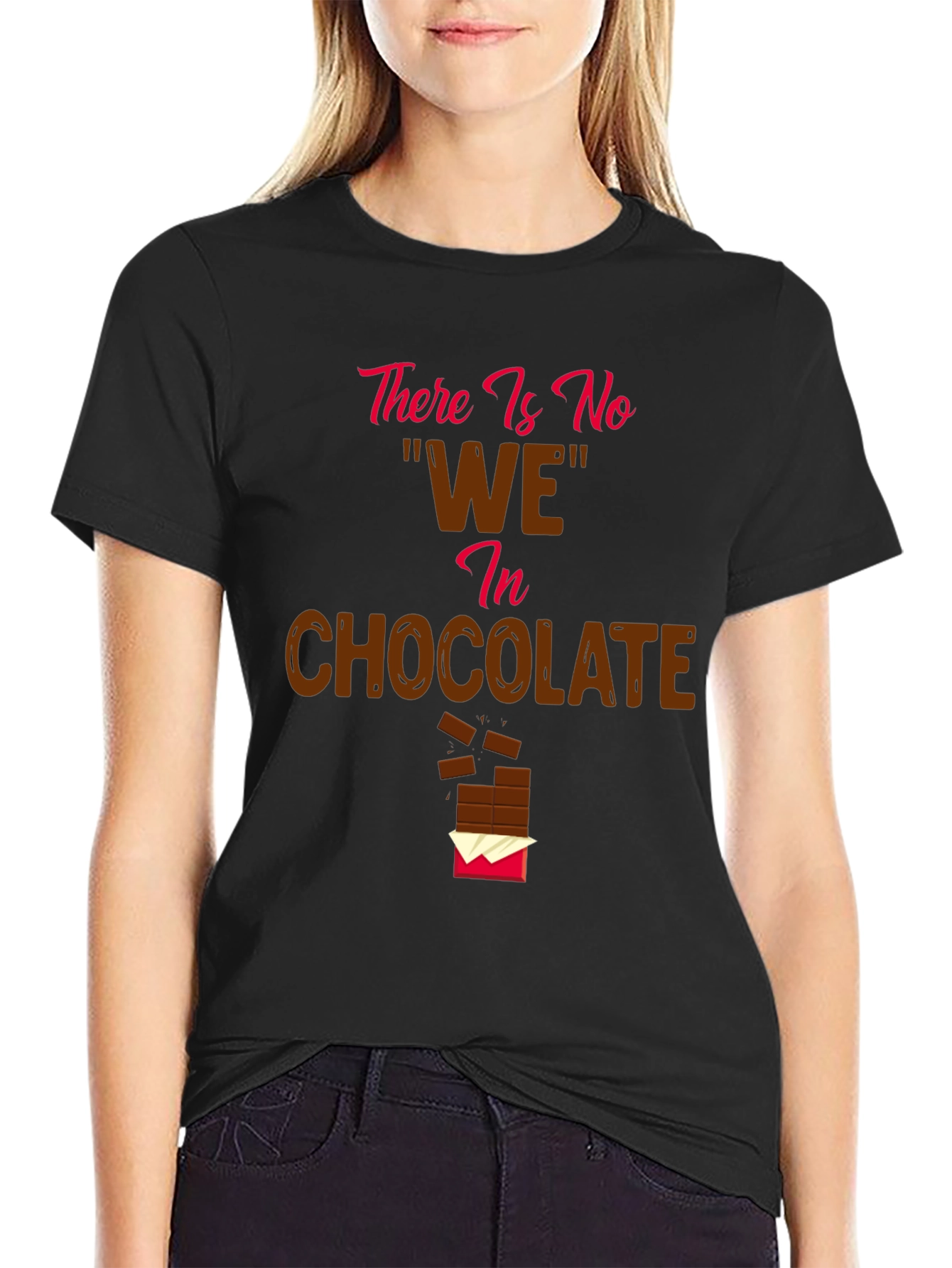 Funny Chocolate Lover Graphic T-Shirt