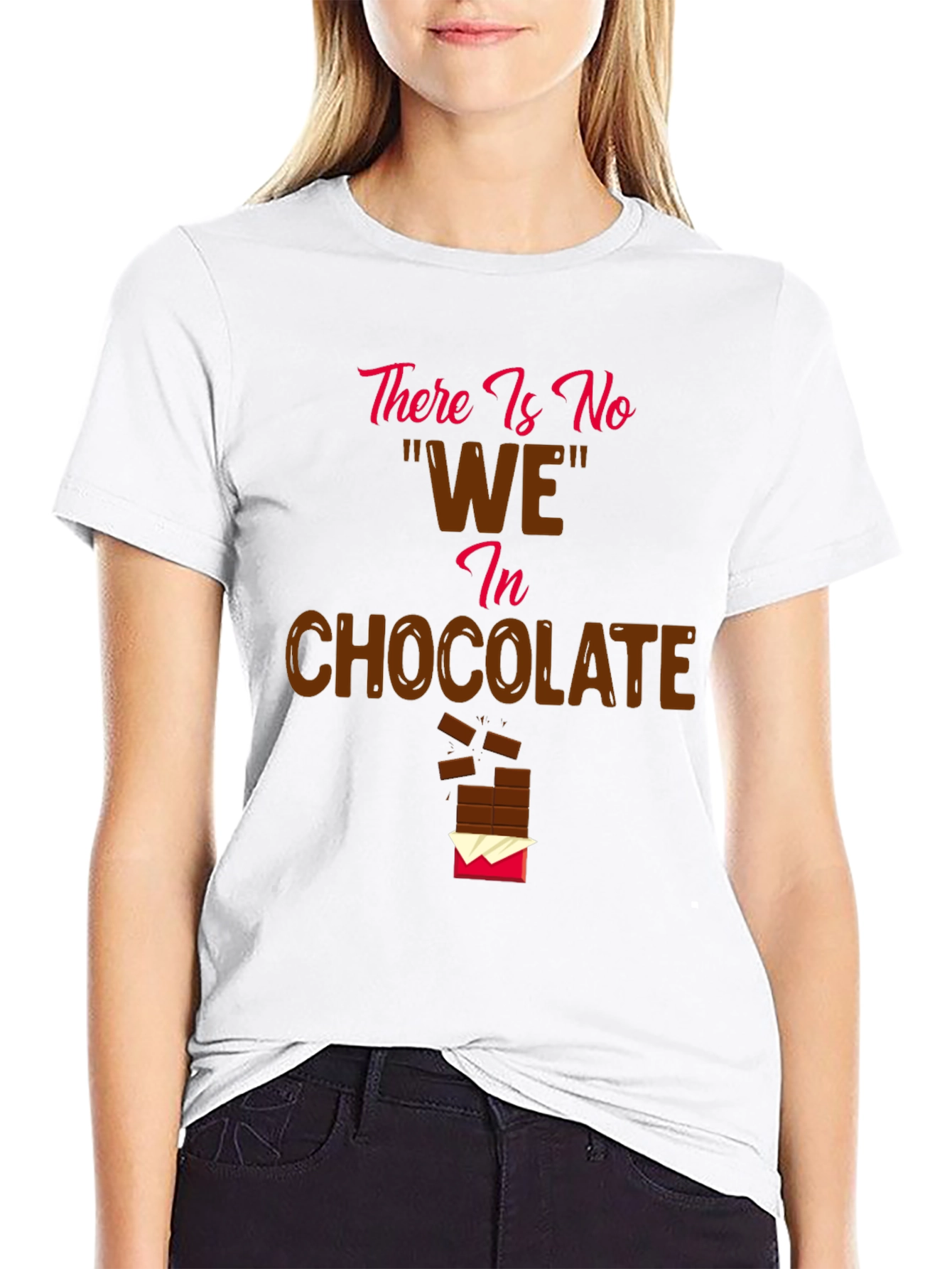 Funny Chocolate Lover Graphic T-Shirt