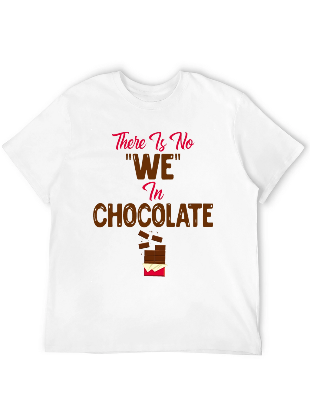 Funny Chocolate Lover Graphic T-Shirt