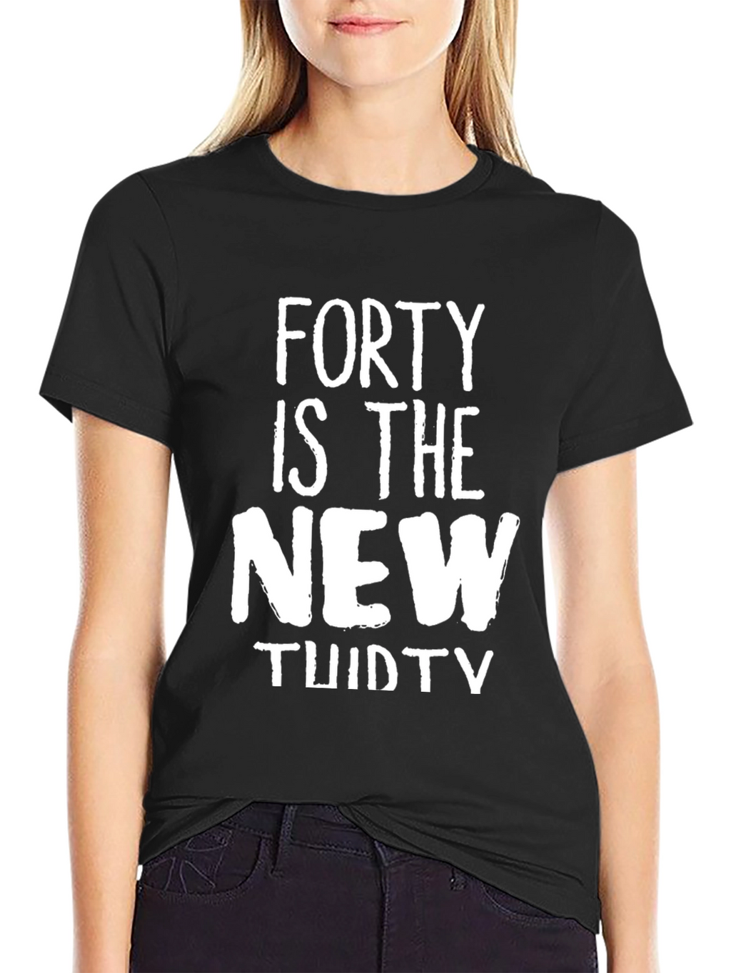 Funny Forty is the New Thirty Mens T-Shirt