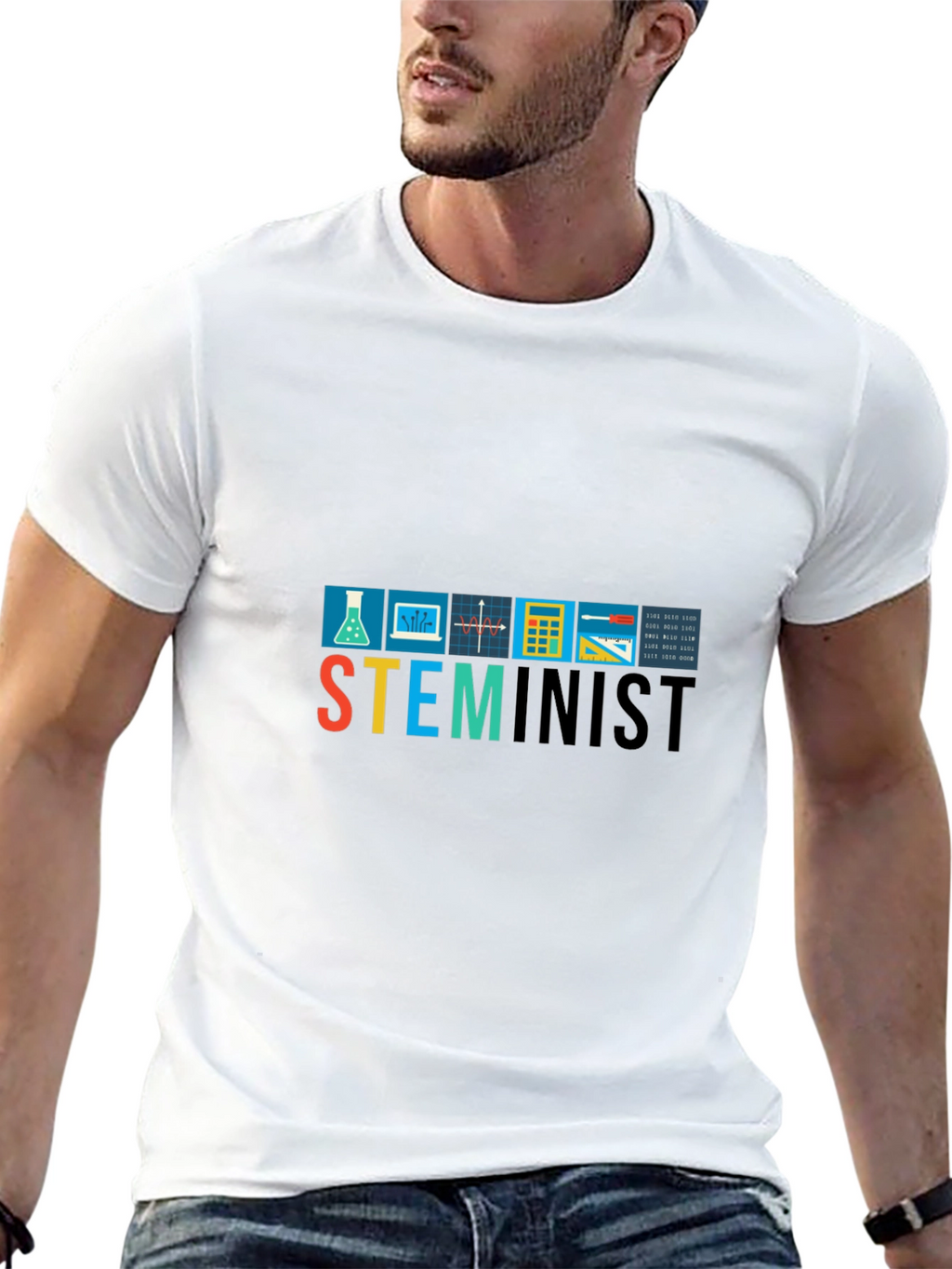 STEMinist Graphic Tee - Science & Feminism T-Shirt